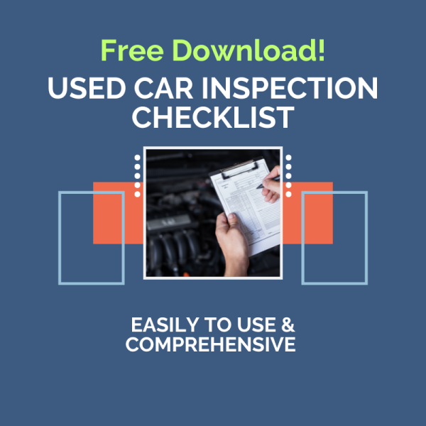 Used Car Inspection Checklist – downloadable - Esprit Motors